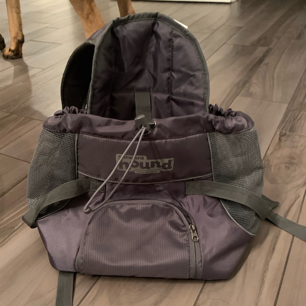 Dog carrier backpack